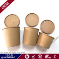 Disposable Kraft Eco Friendly Paper Bowls and Paper Bowl Lids